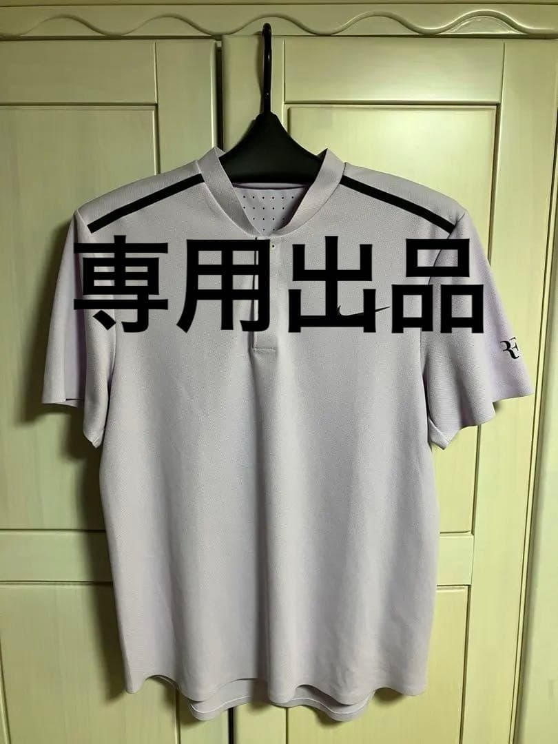 美品　ナイキ　フェデラーモデル　日本Mサイズ ナイキ テニスウェア M フェデラー着用モデル 2009 刺繍ロゴ｜Yahoo