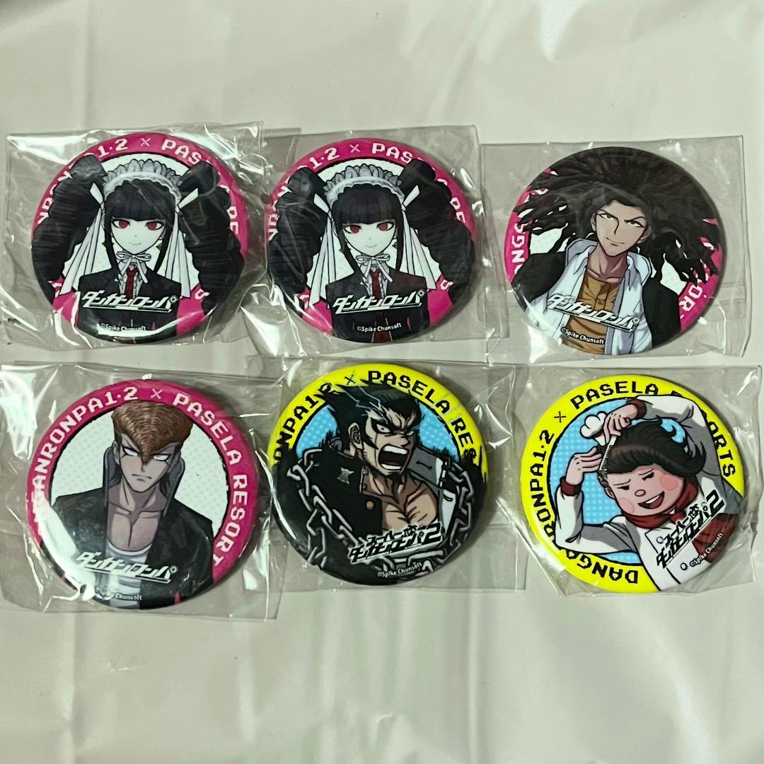 ダンガンロンパ　パセラ　缶バッジセット ダンガンロンパ パセラ 缶バッジセット - メルカリ
