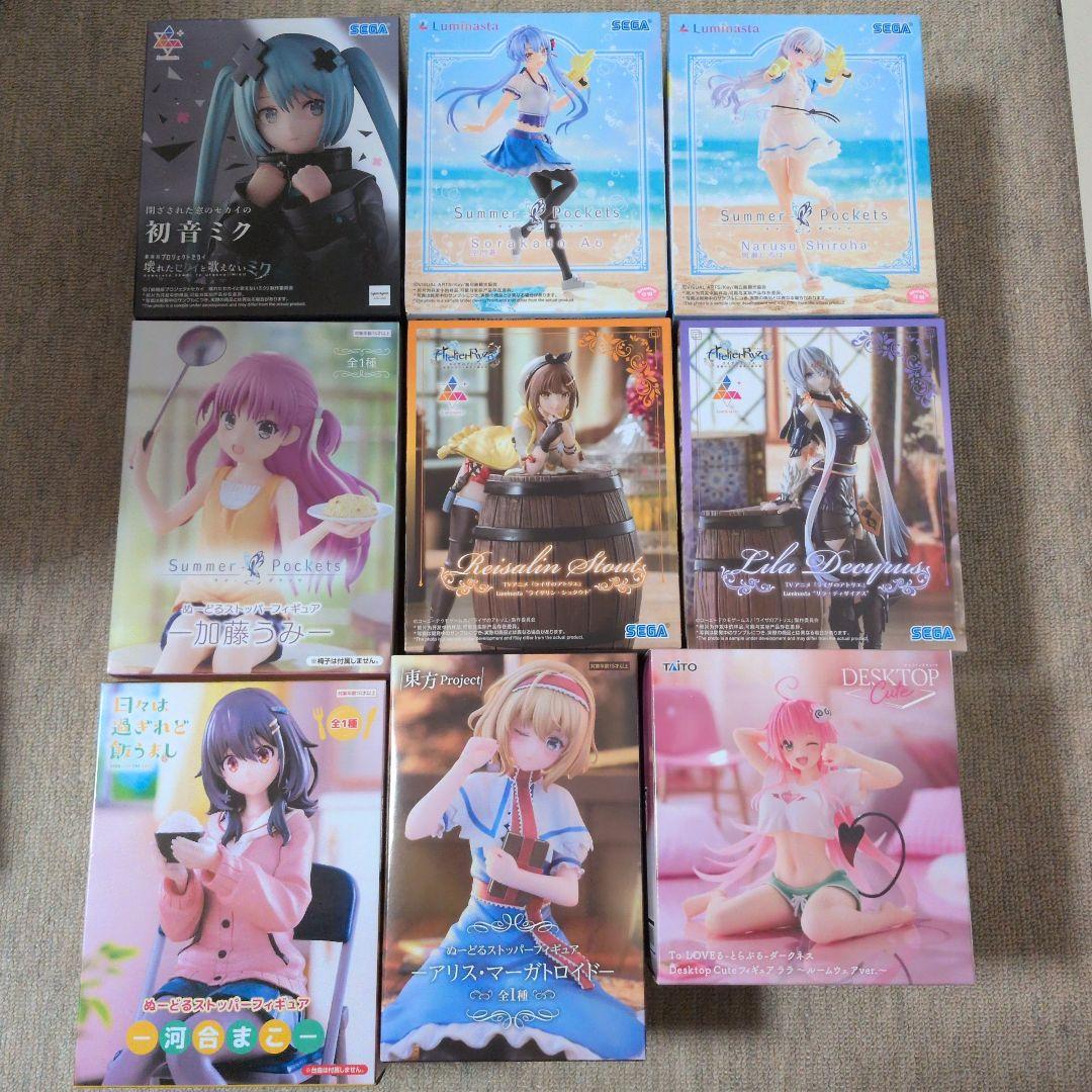 美少女系プライズフィギュア まとめ売り 9点セット - メルカリ