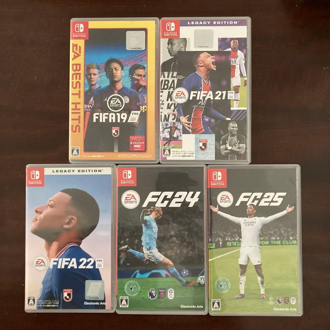 Switch EA SPORTS FC25他　5本セット売り 新品】Switch EA SPORTS FC 25 : アークオンライン Yahoo!店 - 通販