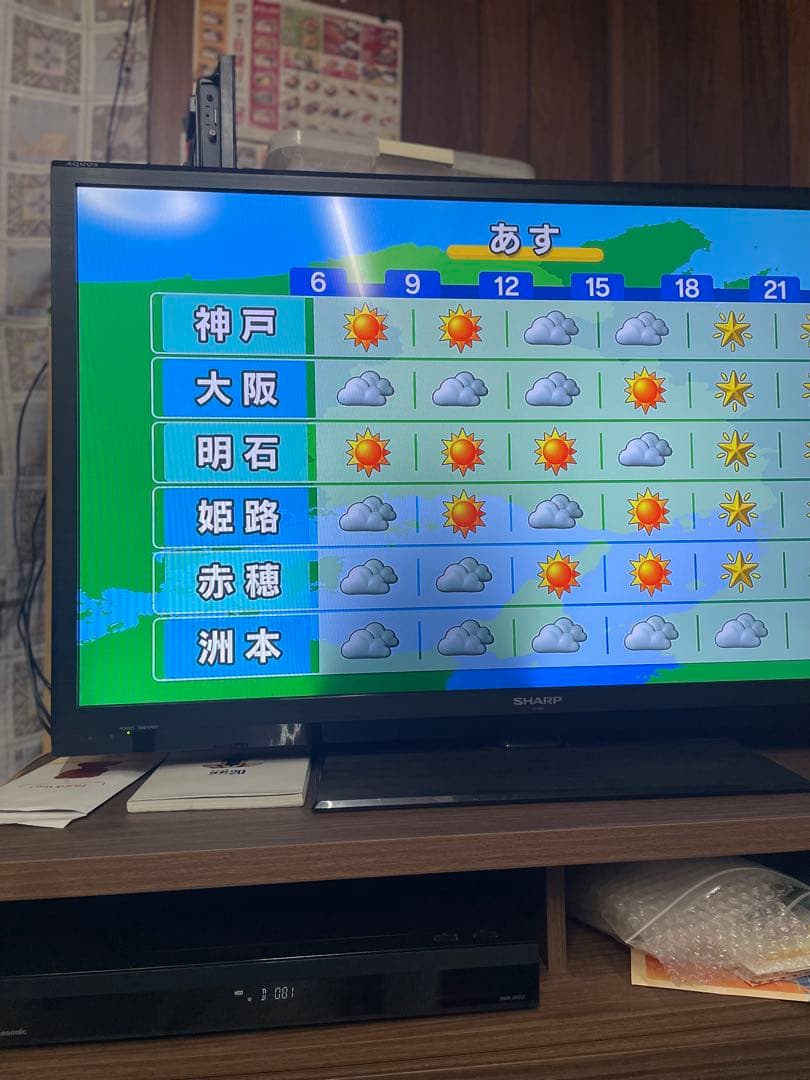 SHARP 40インチ液晶！商品説明を理解してお買い求めください。 9 初期化済 40インチ液晶テレビ SHARP AQUOS 無線LAN内蔵｜Yahoo
