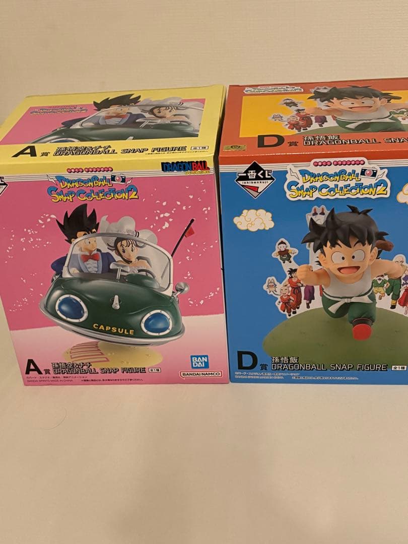 A賞 D賞セット DRAGONBALL SNAP COLLECTION 未開封品 一番くじ DRAGONBALL SNAP COLLECTION D賞 ランチ フィギュア 未開封