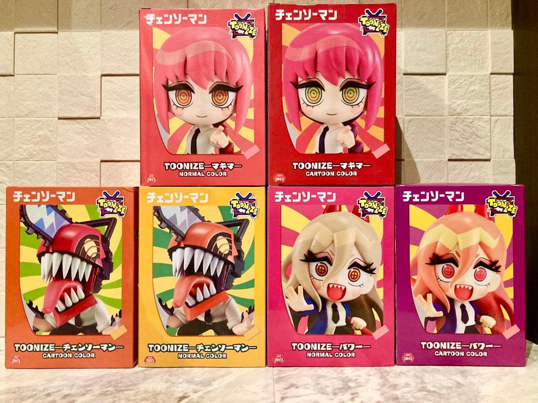 チェンソーマン マキマ パワー フィギュア TOONIZE 全6種 コンプ 新品