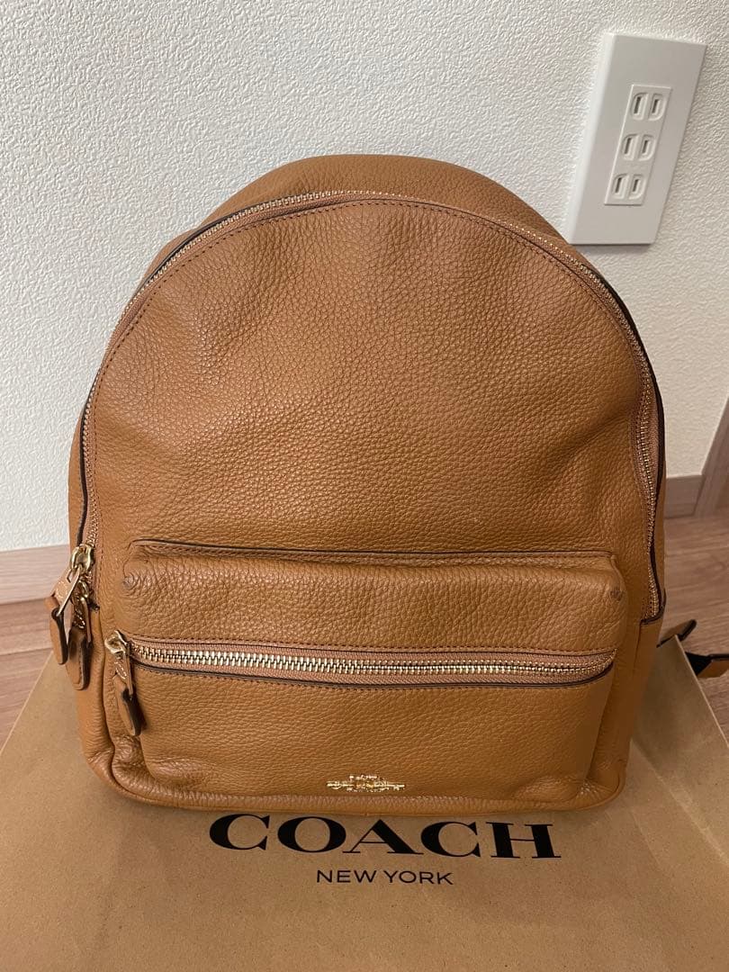 週末セール❗ コーチ　COACH　ブラウン　茶色　レザー　リュック　バックパック 楽天市場】【バッグ】COACH コーチ リュック リュックサック バック