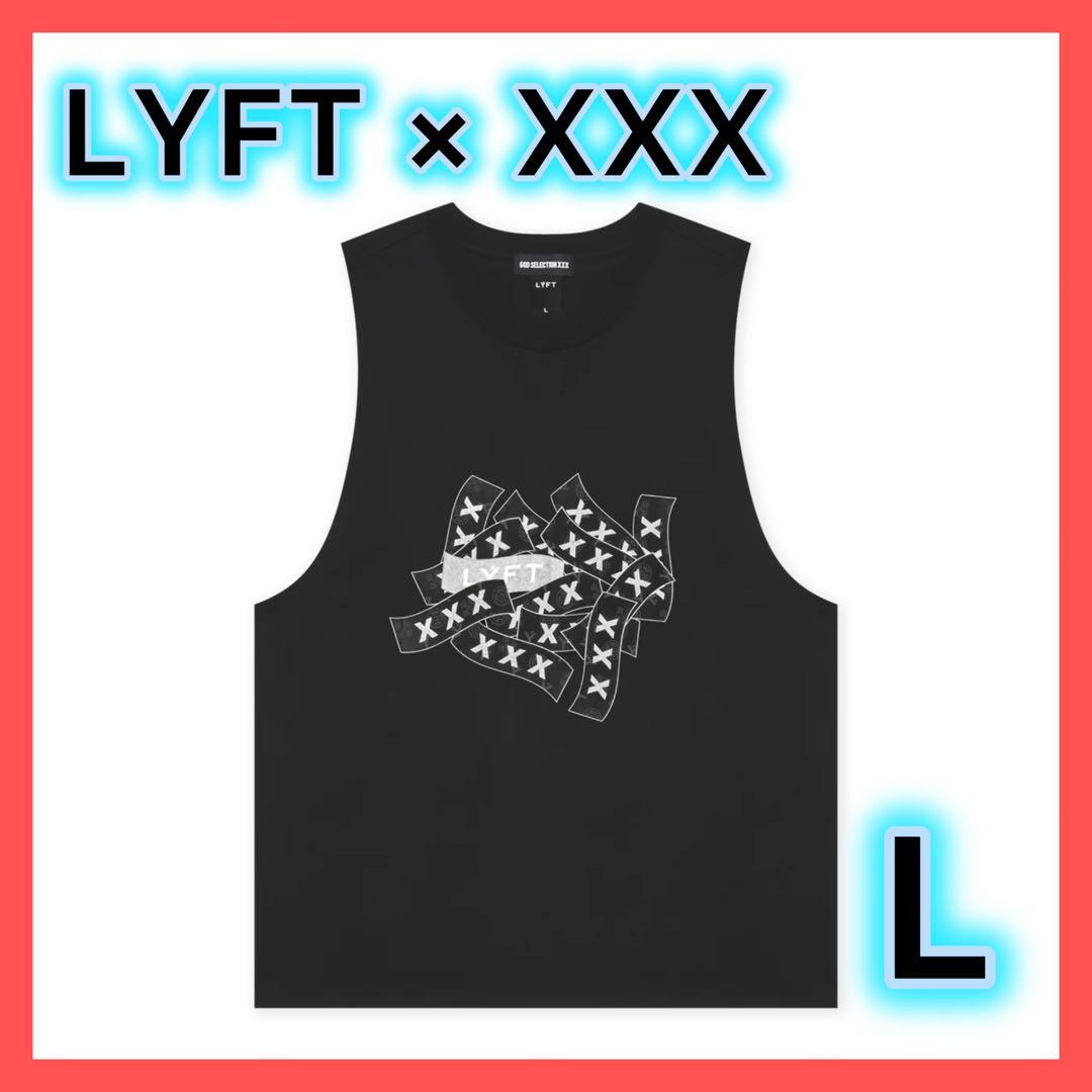 【限定品】LÝFT × XXX LIMITED タンクトップ ブラック LÝFT × XXX Limited Graphic Training Tanktop - Black