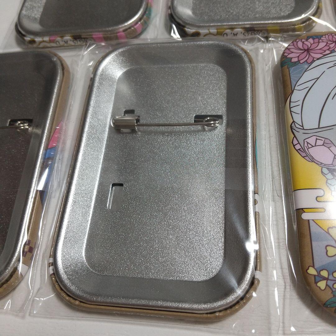 鬼滅の刃 まるかく缶バッジ 9個セット まとめ売り 時透無一郎 胡蝶
