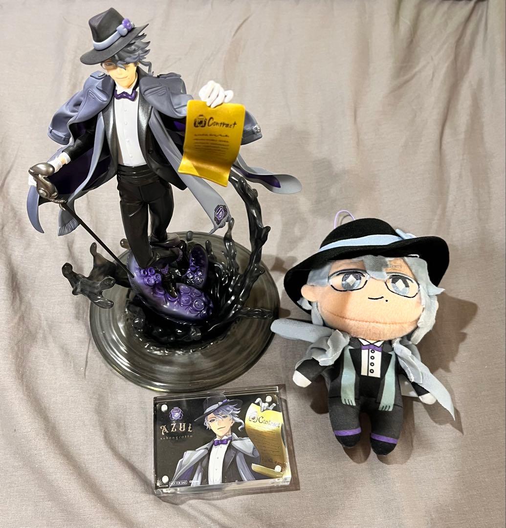 アズール・アーシェングロット 1/8スケールフィギュア　ぬいぐるみ　他　セット アズール・アーシェングロット 1/8スケールフィギュア【ANIPLEX＋限定
