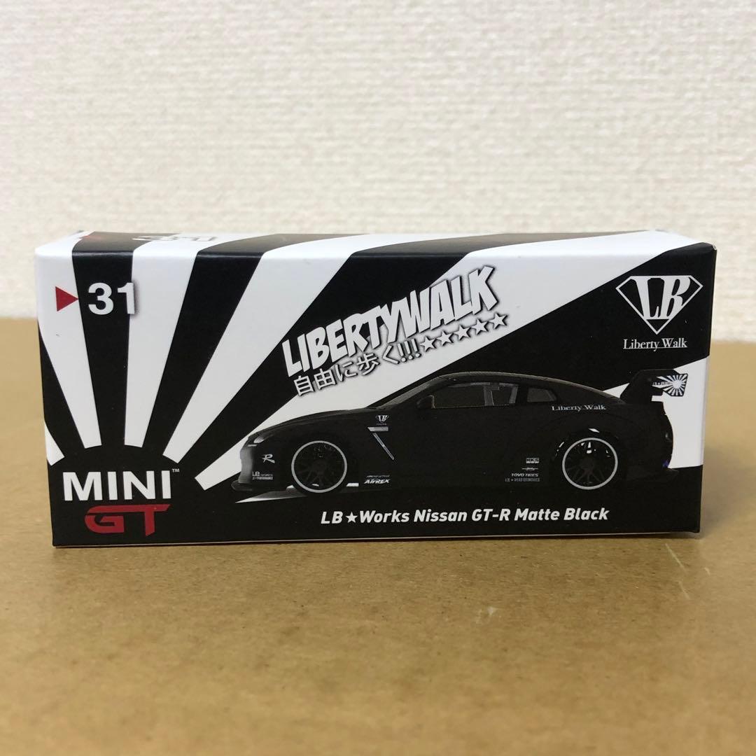 MINI GT ミニGT リバティウォーク 日産 GT-R マットブラック - メルカリ