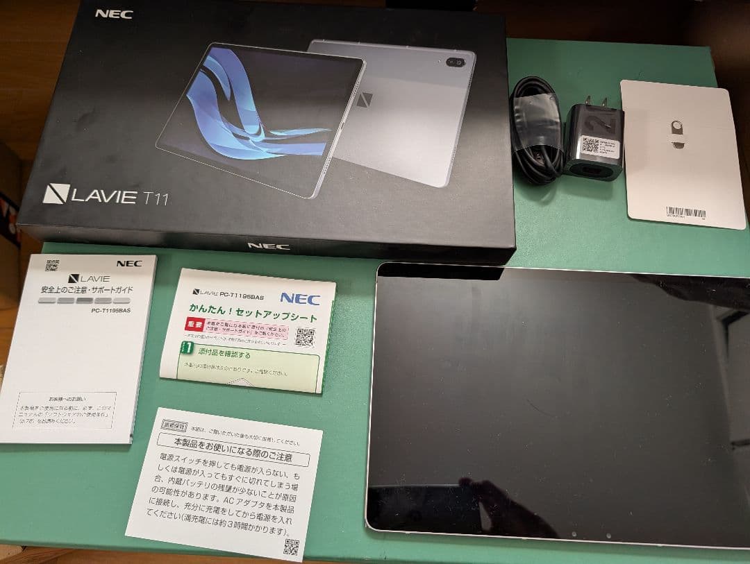 Androidタブレット本体 NEC LAVIE T11 T1195/BAS PC-T1195BAS NEC LAVIE T11 T1195/BAS PC-T1195BAS 11.5型のAndroidタブレット