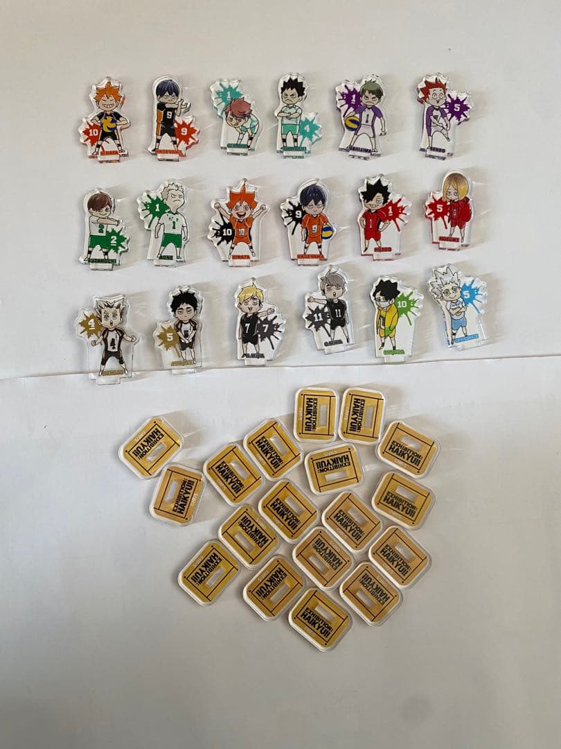 ハイキュー展 アクリルminiフィギュア コンプリート 仙台 東京 ハイキュー!!展 グッズ情報】 アクリルminiフィギュア 描き下ろしSD