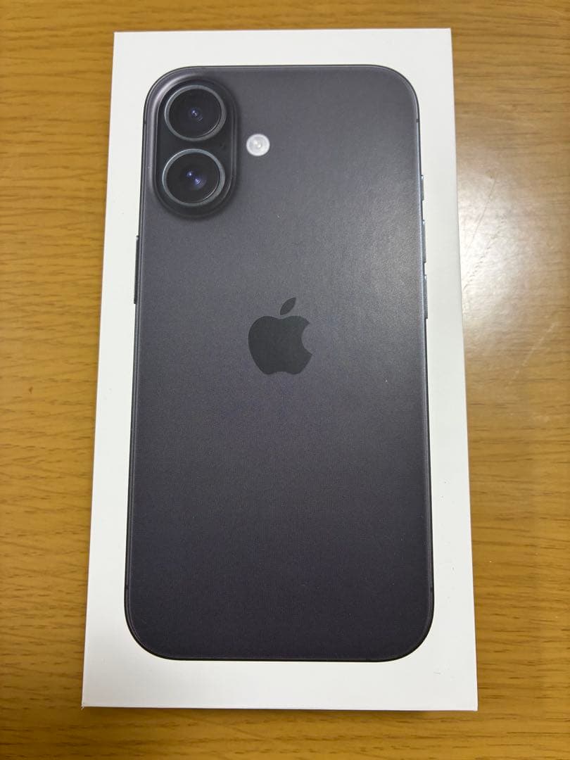 未開封 iPhone16 256GB ブラック SIMフリー ストア版 一括払 iPhone ☆Appleストア版 国内正規SIMフリー iPhone16 256GB ブラック