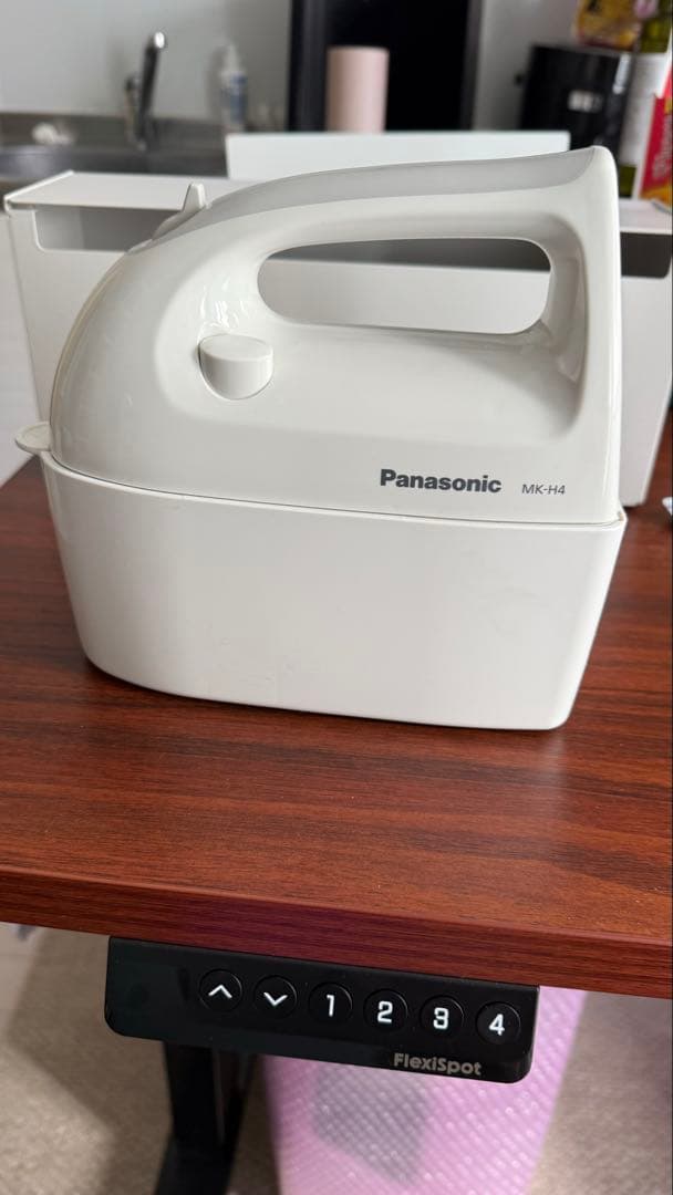 Panasonic MK-H4 ハンドミキサー ホワイト Amazon.co.jp: パナソニック ハンドミキサー 泡立て器 速度3段切り替え