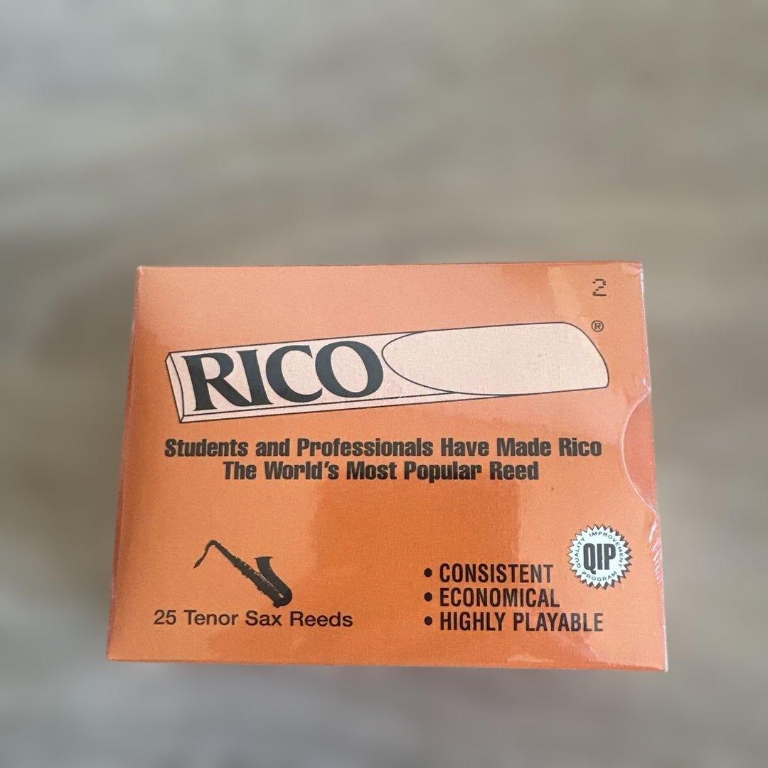RICO テナーサックスリード 25枚入り 2 Amazon | リコ テナーサックスリード リコ 2-1/2番 | リード | 楽器