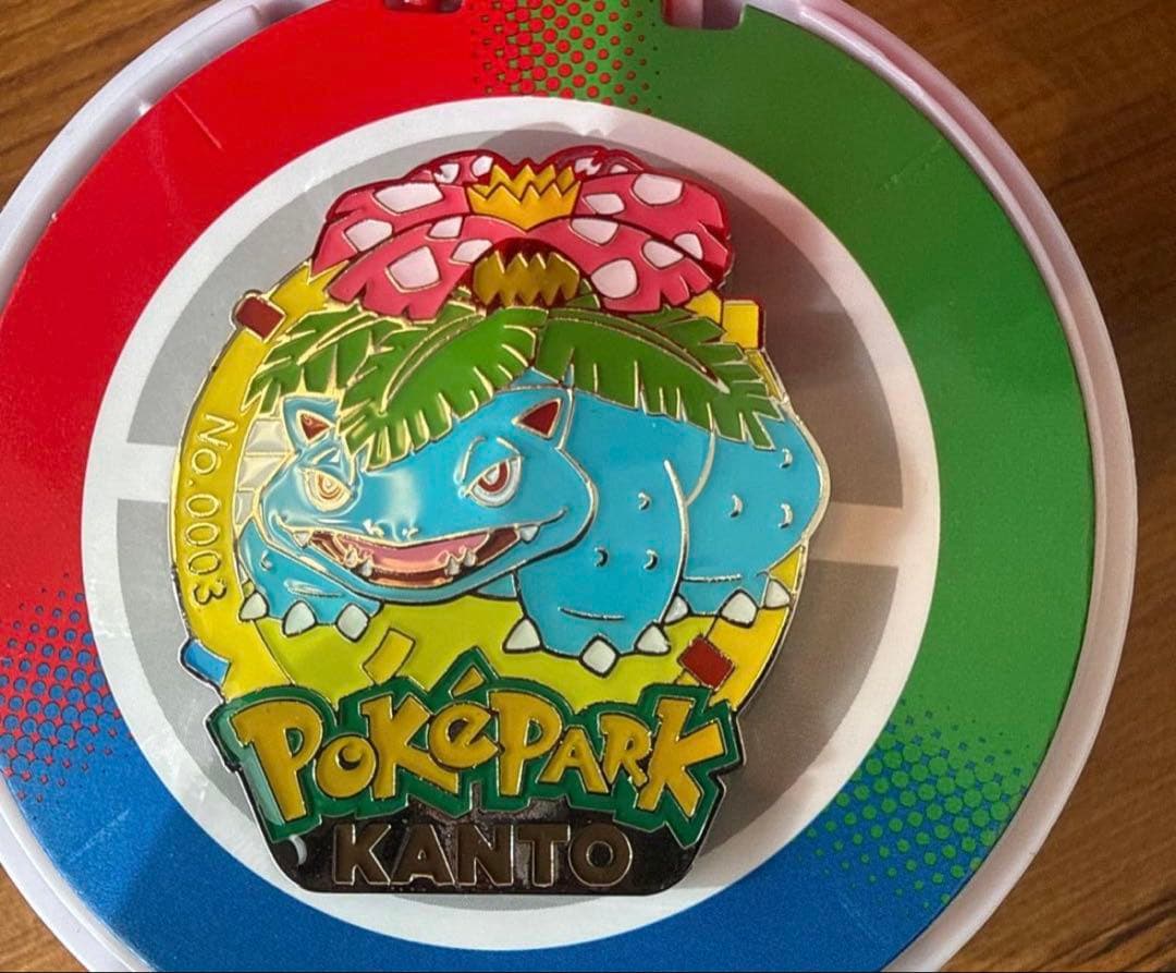限定品】ポケパークカントー フシギバナ ピンバッチ - メルカリ