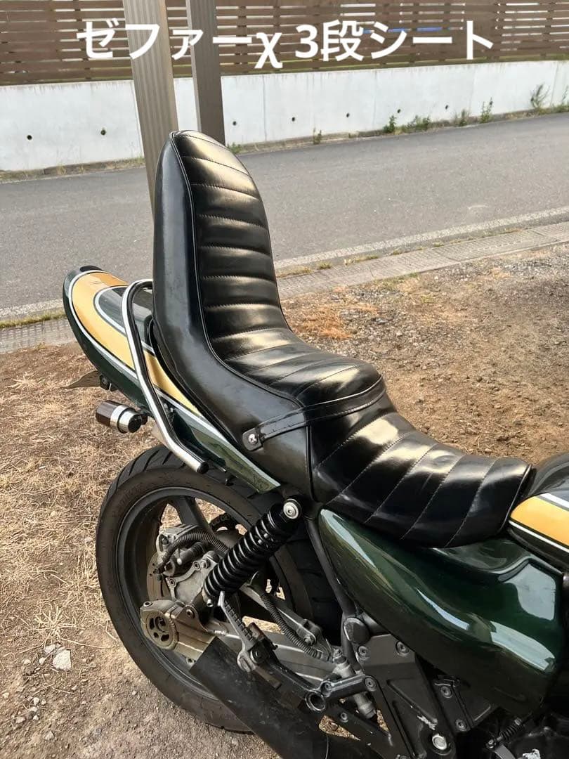ゼファーχ 80cm 三段シート 補強あり 黒 金 三段シートゼファーx