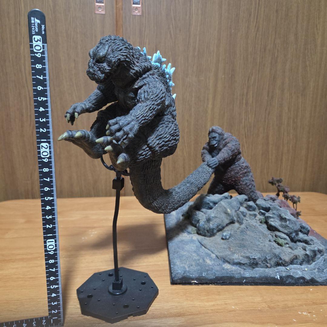 キングコング対ゴジラ ジャイアントスイング ソフビキット イノウエ