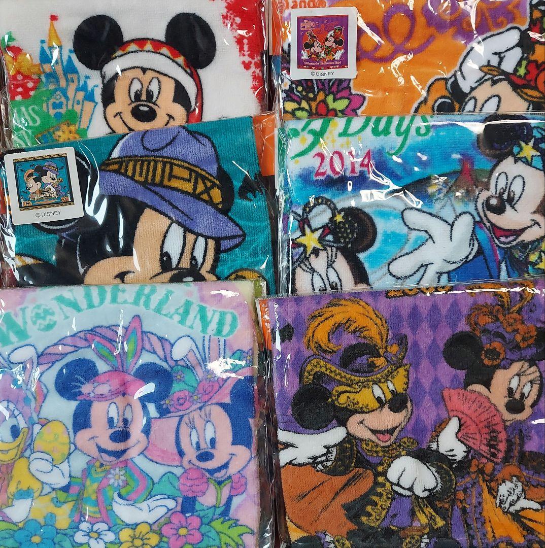 ディズニー ウォッシュタオル 2012～2017年頃 50種類 まとめ売り
