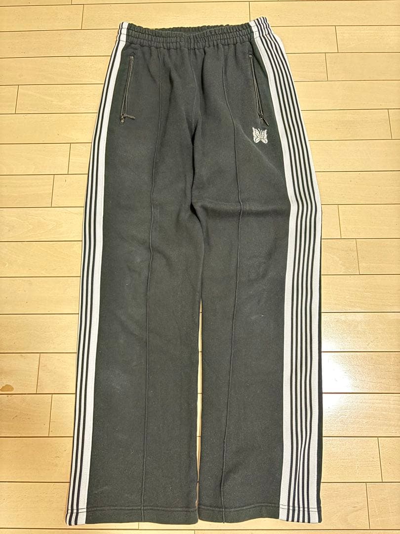 Needles トラックパンツ　スウェット生地　ブラック PU273]NEEDLES(ニードルズ) Track Pant - Poly Smooth トラックパンツ