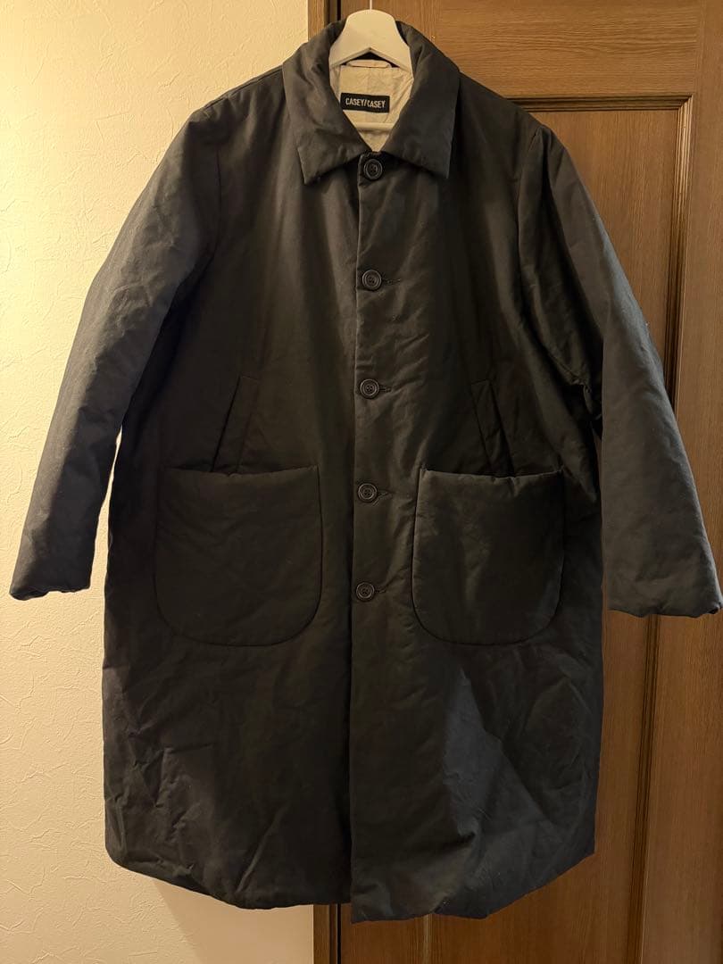 キ*ネ様 CASEY CASEY LUMICOAT H WAX サイズ S メン Namu Shop - Casey Casey Milu Coat H WAX - Black