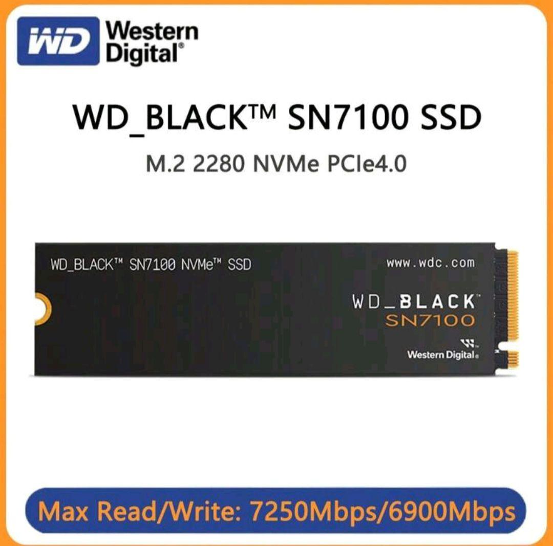内蔵型SSD WD_BLACK SN7100 NVMe SSD M.2 2280 /1TB Amazon.com: WD_Black SN7100 1TB NVMe SSD - Gen4 PCIe, M.2 2280, Up