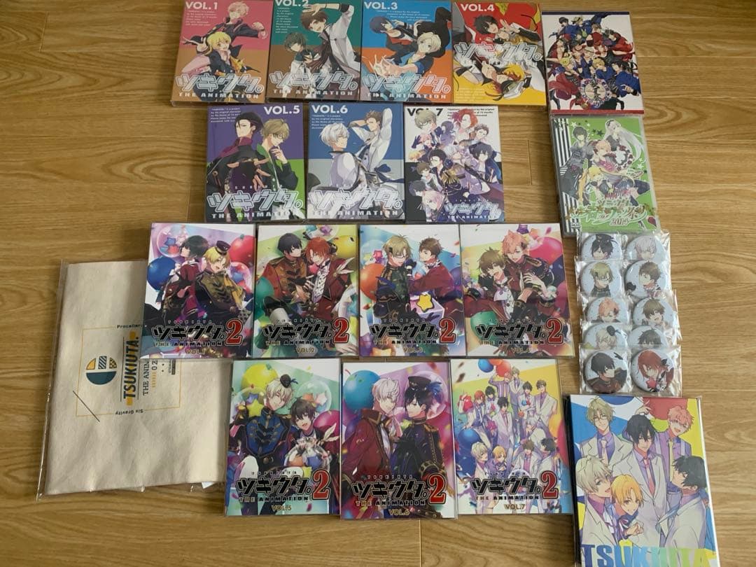 【値下げ】ツキウタ。関連DVD・Blu-rayまとめ売り Blu-ray／DVD -「ツキウタ。 THE ANIMATION2」（通称：ツキアニ。ツー