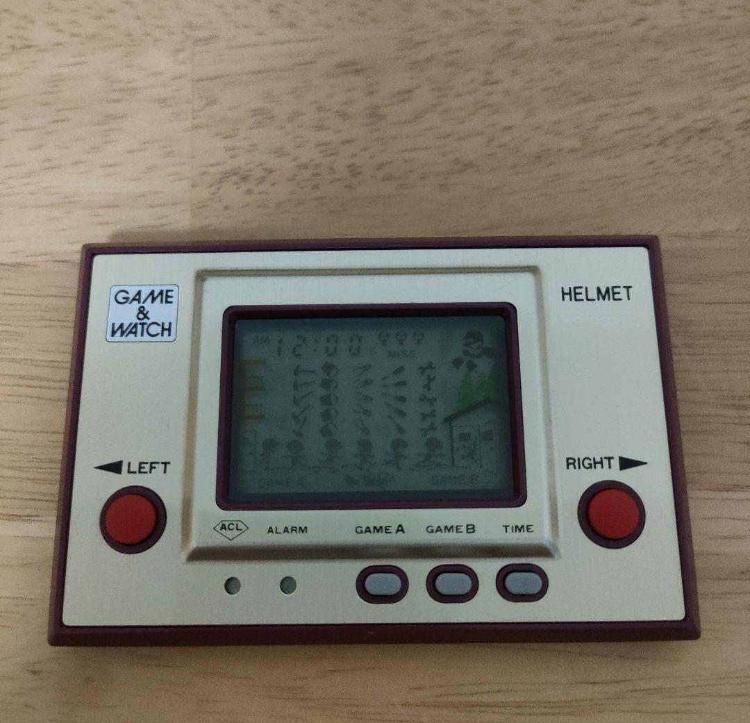 ゲームアンドウォッチヘルメット任天堂Nintendoニンテンドーメンテナンス済み ニンテンドー|ヘルメット ゲームウォッチ|【ハードオフ公式通販】オフ