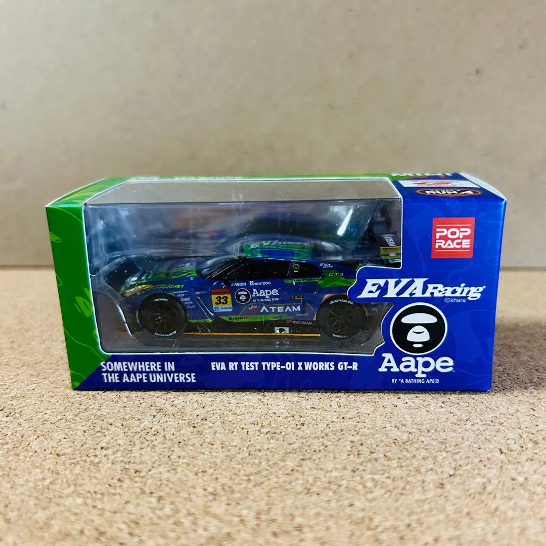 MINI GTポップレース1/64AAPE EVA Racing GTR R35 - メルカリ