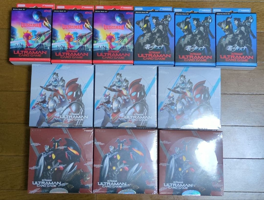 ウルトラマンカードゲーム　希望と光の覚醒　復讐と闇の輪廻　デッキ　まとめ売り ウルトラマンカードゲーム 希望と光の覚醒 復讐と闇の輪廻 デッキ