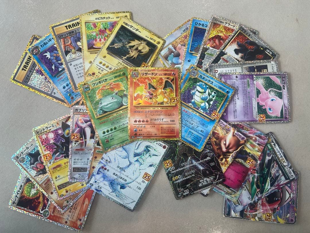 ２５th プロモコンプリート　２５枚セット売り ポケカ ポケモンカード 25th anniversary collection プロモ 25種類25
