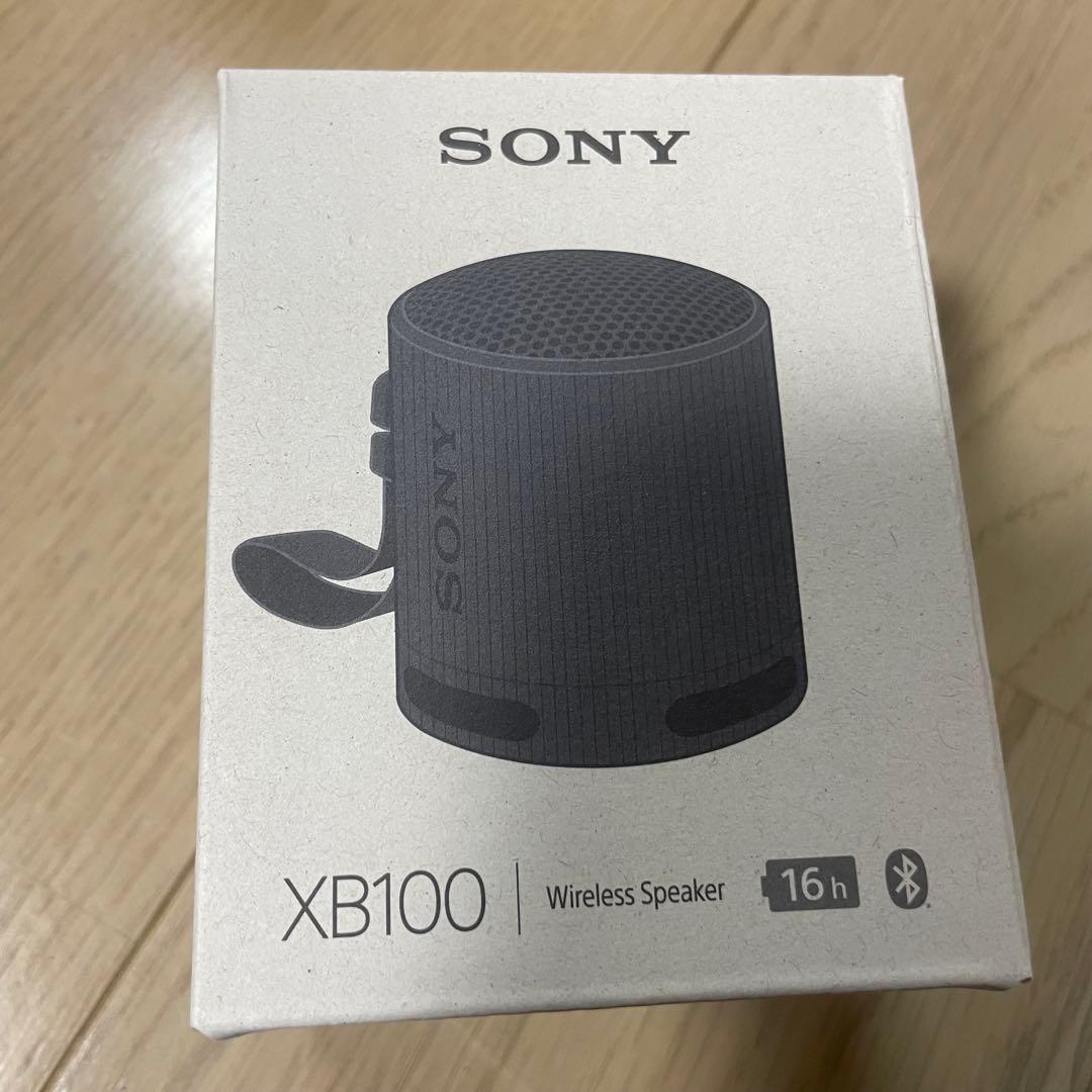 SONY ワイヤレススピーカー XB100 ブラック - メルカリ