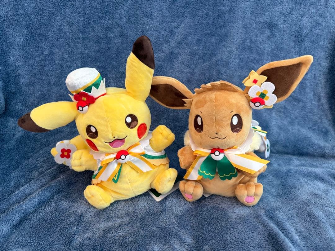 ポケモン ポケパーク カントー 限定 イーブイ ピカチュウ パペット