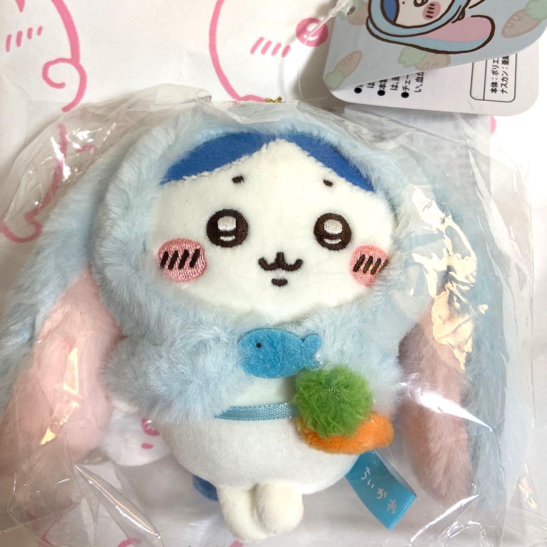 台湾限定 ちいかわ うさぎ ハチワレ ロップイヤーなマスコット 三点