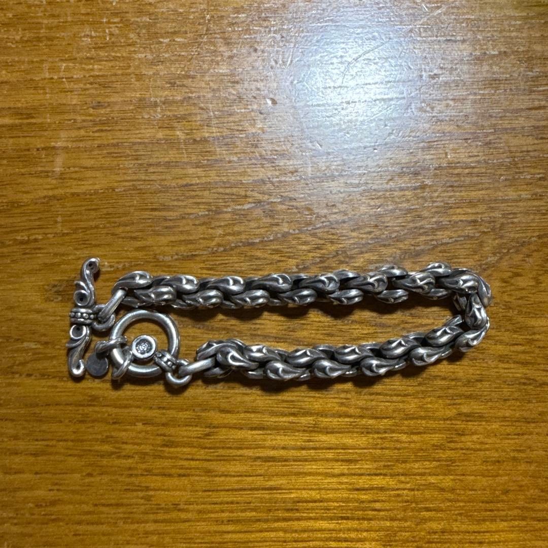 AQUA SILVER アクアシルバー　ブレスレット AQUA SILVER（アクアシルバー） シルバーブレスレット メンズ