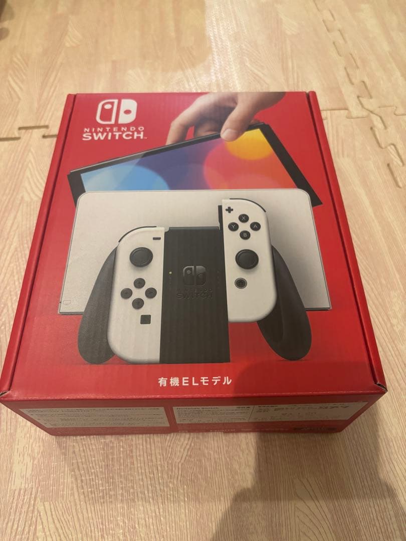 ✨美品中古✨Nintendo Switch 有機EL 本体 送料無料】【中古】Nintendo Switch 本体 (有機ELモデル) Joy-Con(L