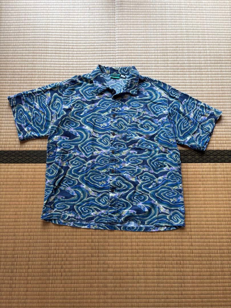 希少 美品 L 90s パタゴニア 渦巻き ACシャツ JAVA FISH 希少 美品 L 90s パタゴニア 渦巻き ACシャツ 総柄 JAVA FISH - メルカリ
