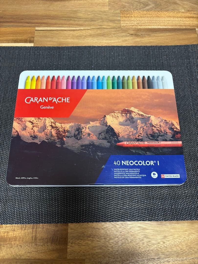 カランダッシュ　ネオカラー1     40色セット カランダッシュ ネオカラー1 油性パステル 40色セット 7000-340 | ゆめ画材