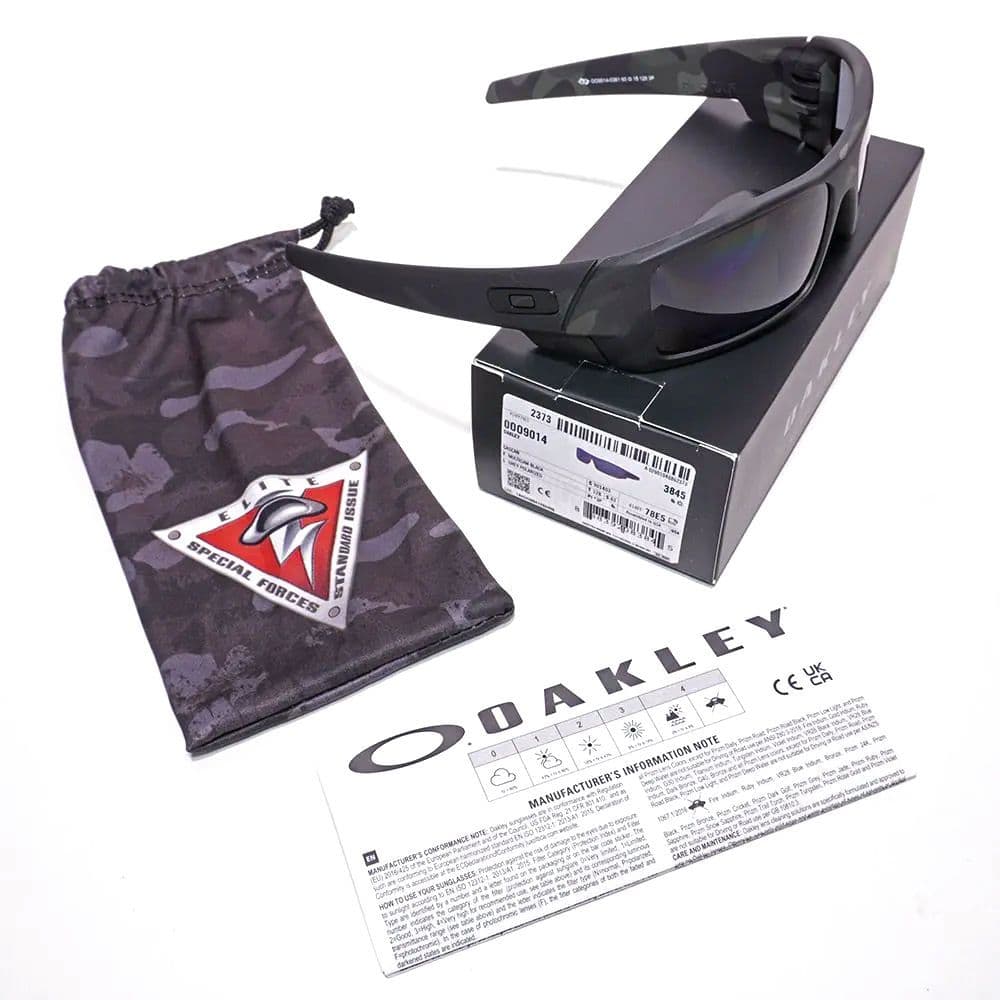 個人装備 Oakley SI Gascan MulticamCollection MCBK OAKLEY SI MULTICAM BLACK ガスカン / Polarized Lens 901403<br