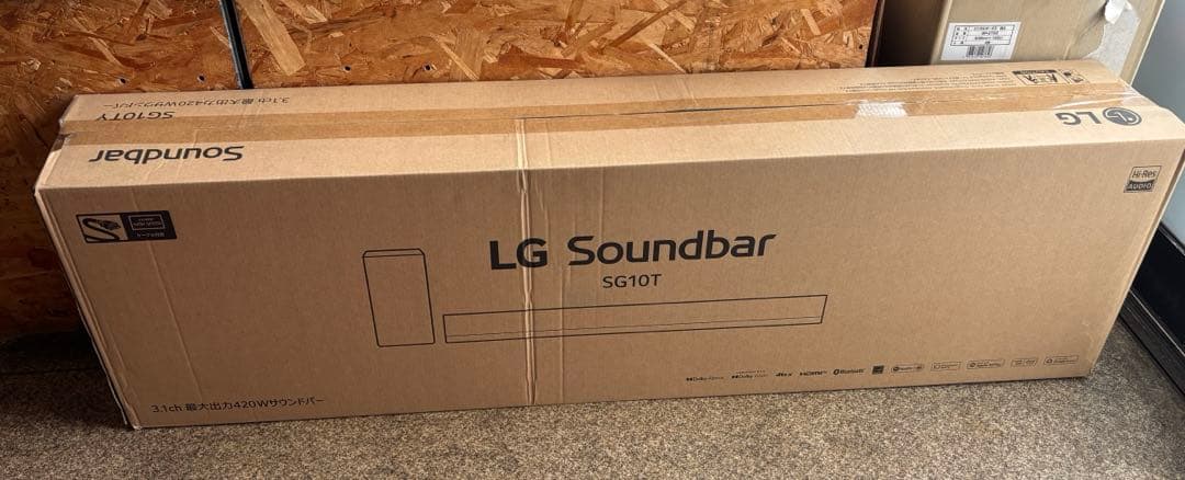 展示品☆LG SoundBar SG10TY☆420W 3.1chサウンドバー AV_SG10TY_OLED-