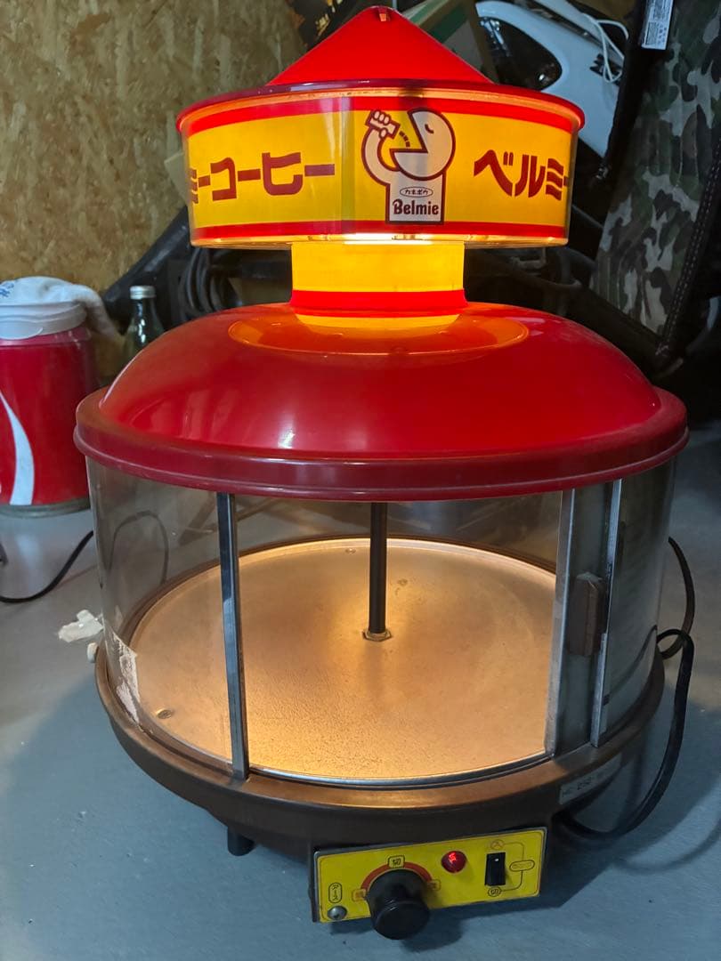 ベルミー コーヒーロースター 赤 レトロ ベルミー コーヒーロースター