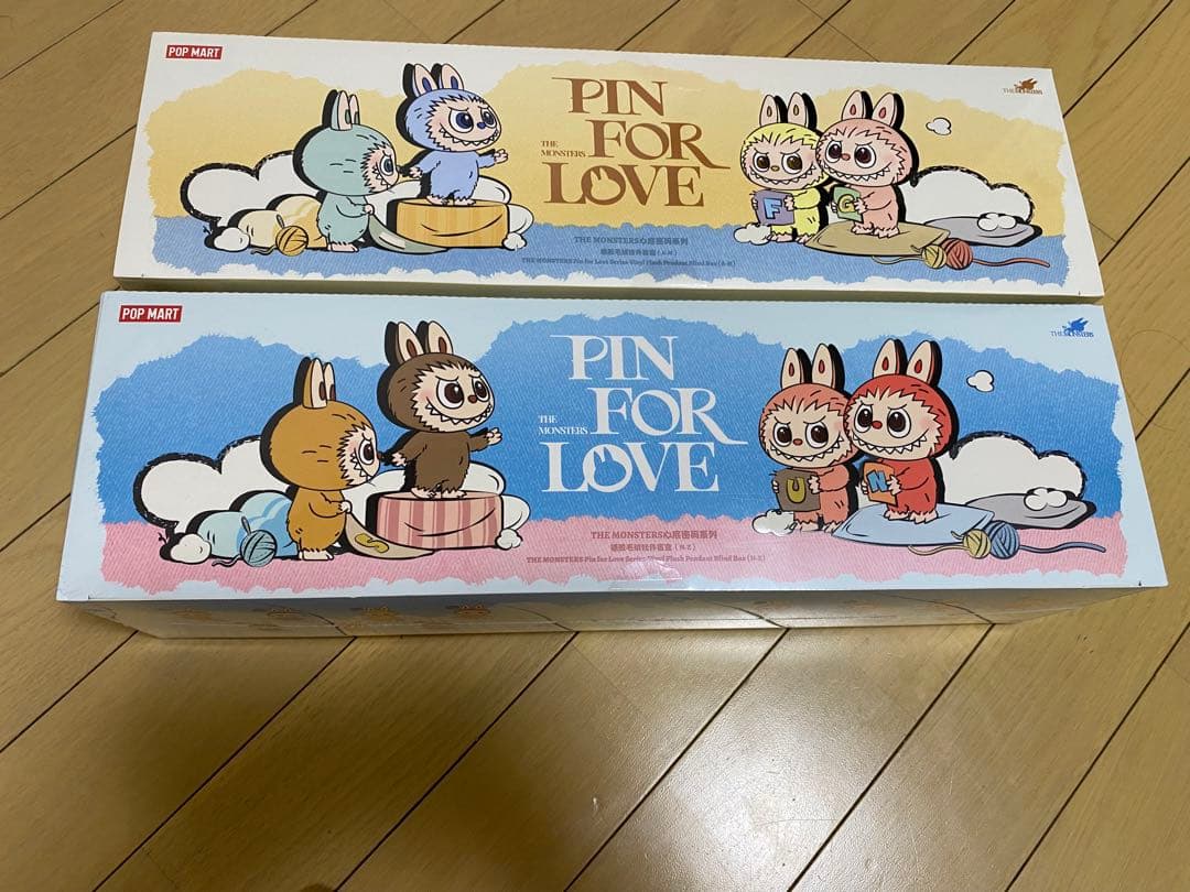 ぬいぐるみ・マスコット THE MONSTER PIN FOR LOVE 2BOX 3月初旬ごろ発送】POP MART THE MONSTER PIN FOR LOVE シリーズ