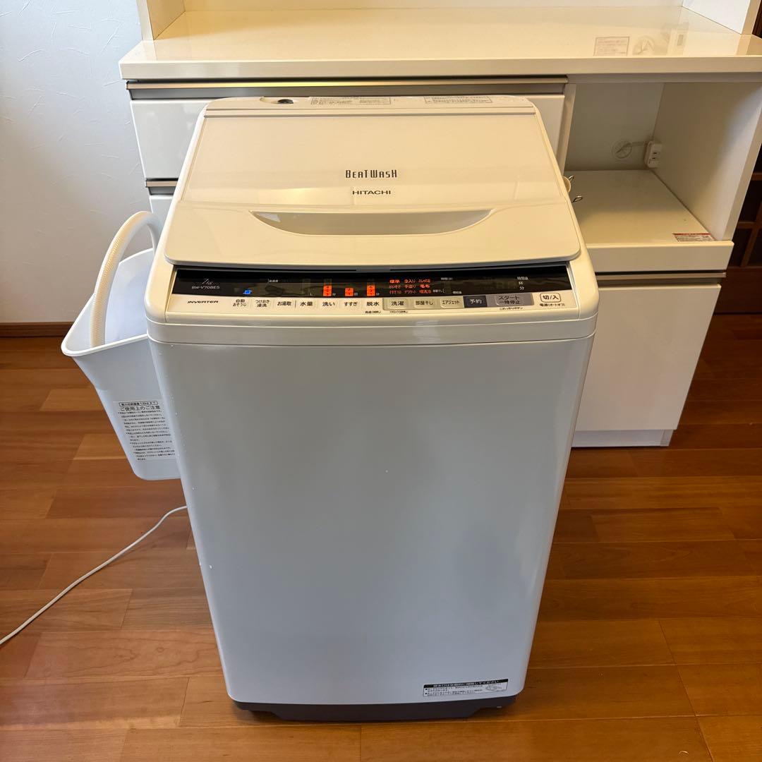 【美品】HITACHI 日立 洗濯機 BW-V70BE5形 2018年製 美品】HITACHI 日立 洗濯機 BW-V70BE5形 2018年製 - メルカリ