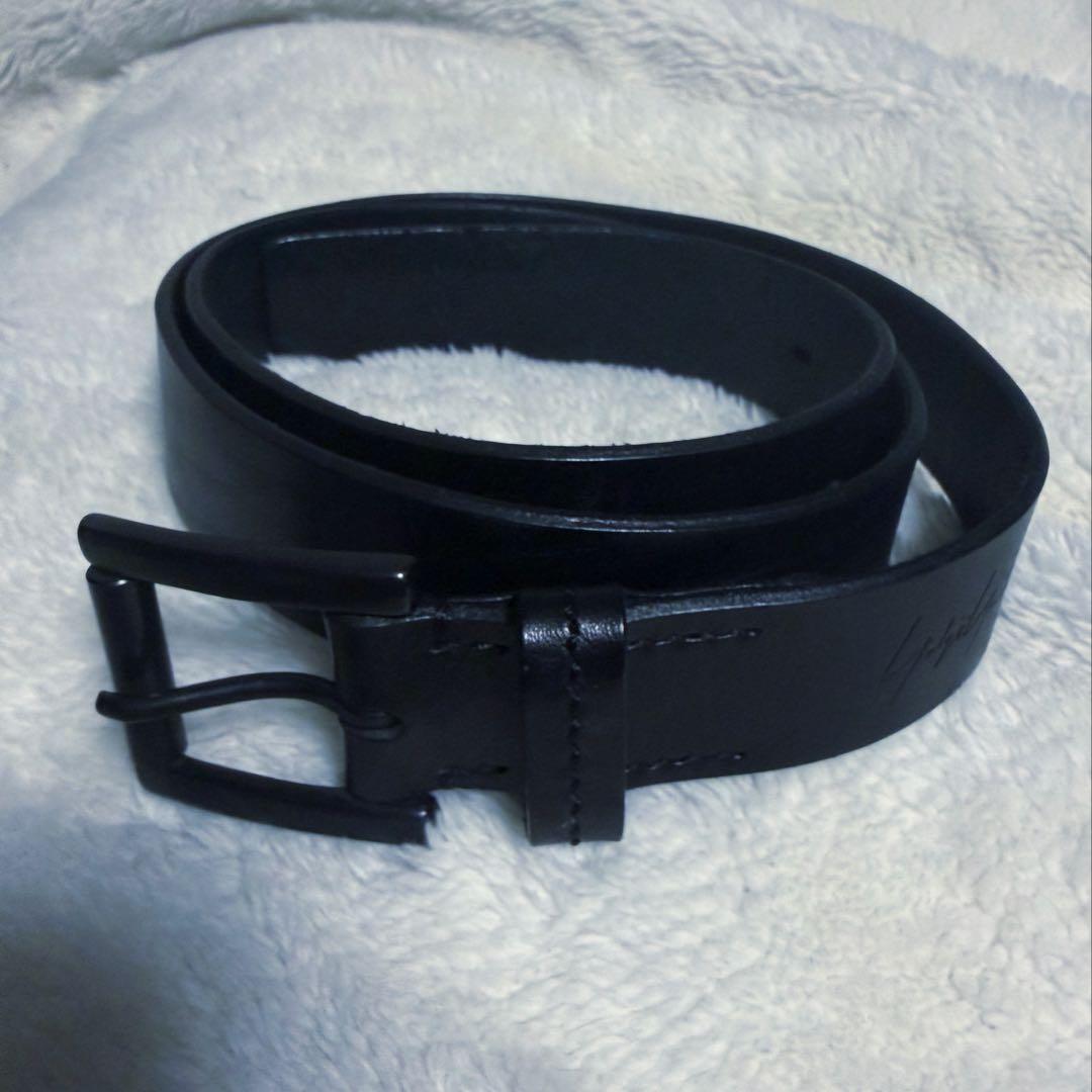 ヨウジヤマモト　定番ベルト Yohji Yamamoto - 【再販売通知受付可能】30mmプレーンベルト
