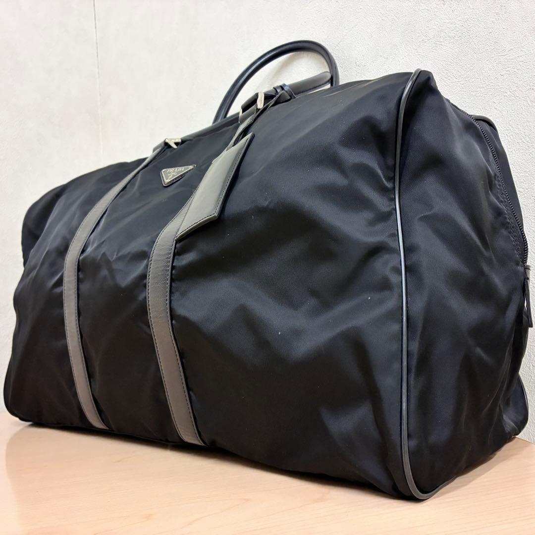 【美品✨】PRADA プラダ ナイロン ボストンバッグ 旅行バッグ 大容量 黒 楽天市場】【バッグ】PRADA プラダ ナイロン ボストンバッグ トラベル