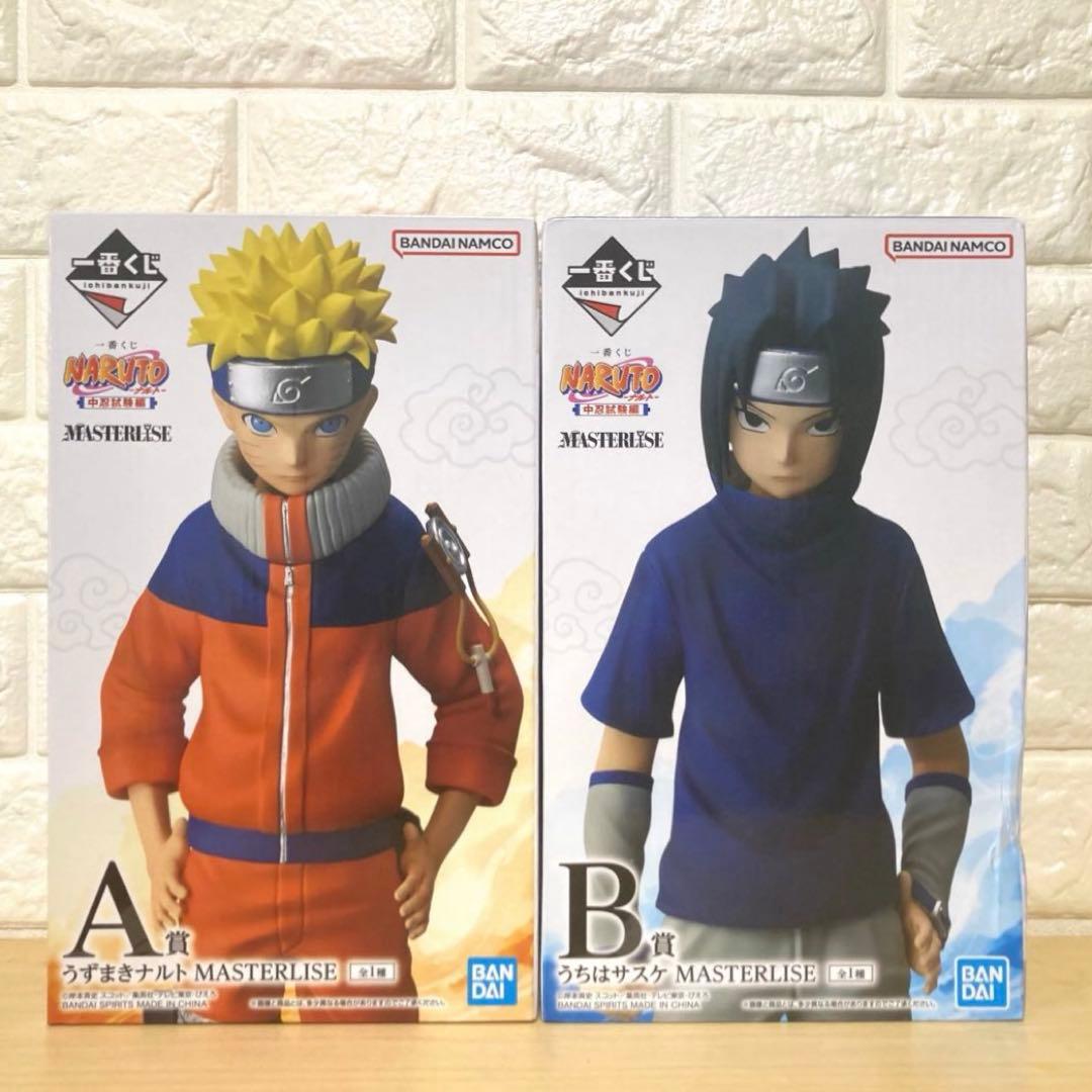 【未開封】NARUTO 一番くじ　フィギュア　ナルト　サスケ　A B 中忍試験 一番くじ NARUTO-ナルト- 中忍試験編｜一番くじ倶楽部｜BANDAI SPIRITS