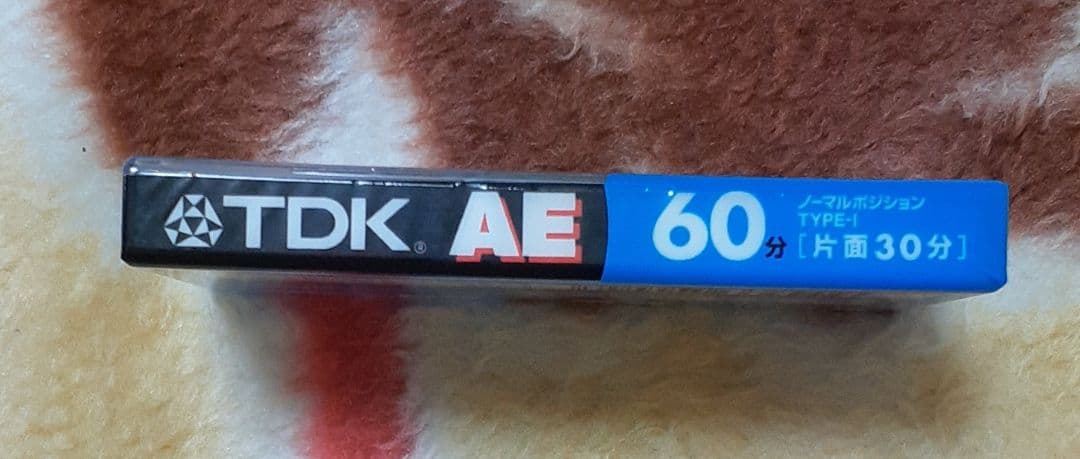 昭和世代のカセットテープ TDK AE-60G ノーマルポジションTYPE-1