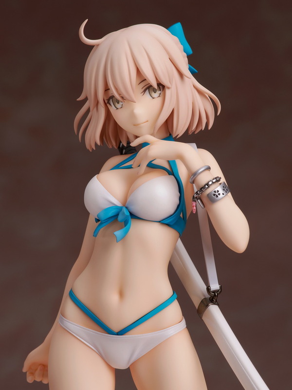 FGO」アサシン/沖田総司がイベント衣装の水着で立体化！ 首の可動で
