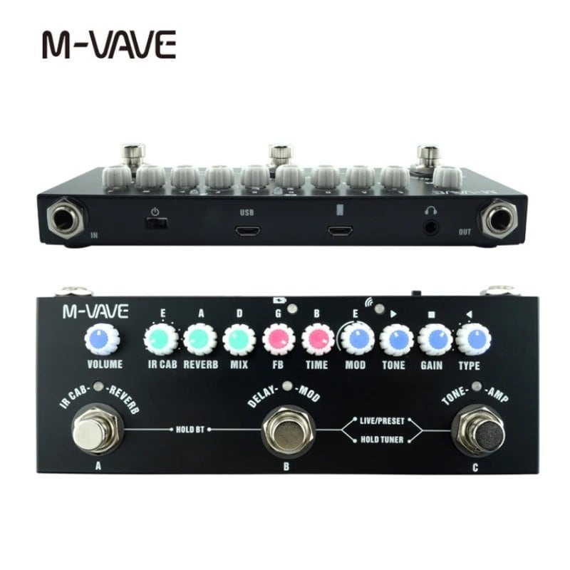 Cube Baby] M-VAVE マルチエフェクター ギターペダル MK300/Blackbox