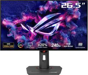 ASUS ROG Swift OLED 27” 1440P Gaming Monitor (PG27AQDP) - QHD