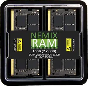 Crucial 16GB 260-Pin DDR4 SO-DIMM DDR4 2666 (PC4 21300) Memory for