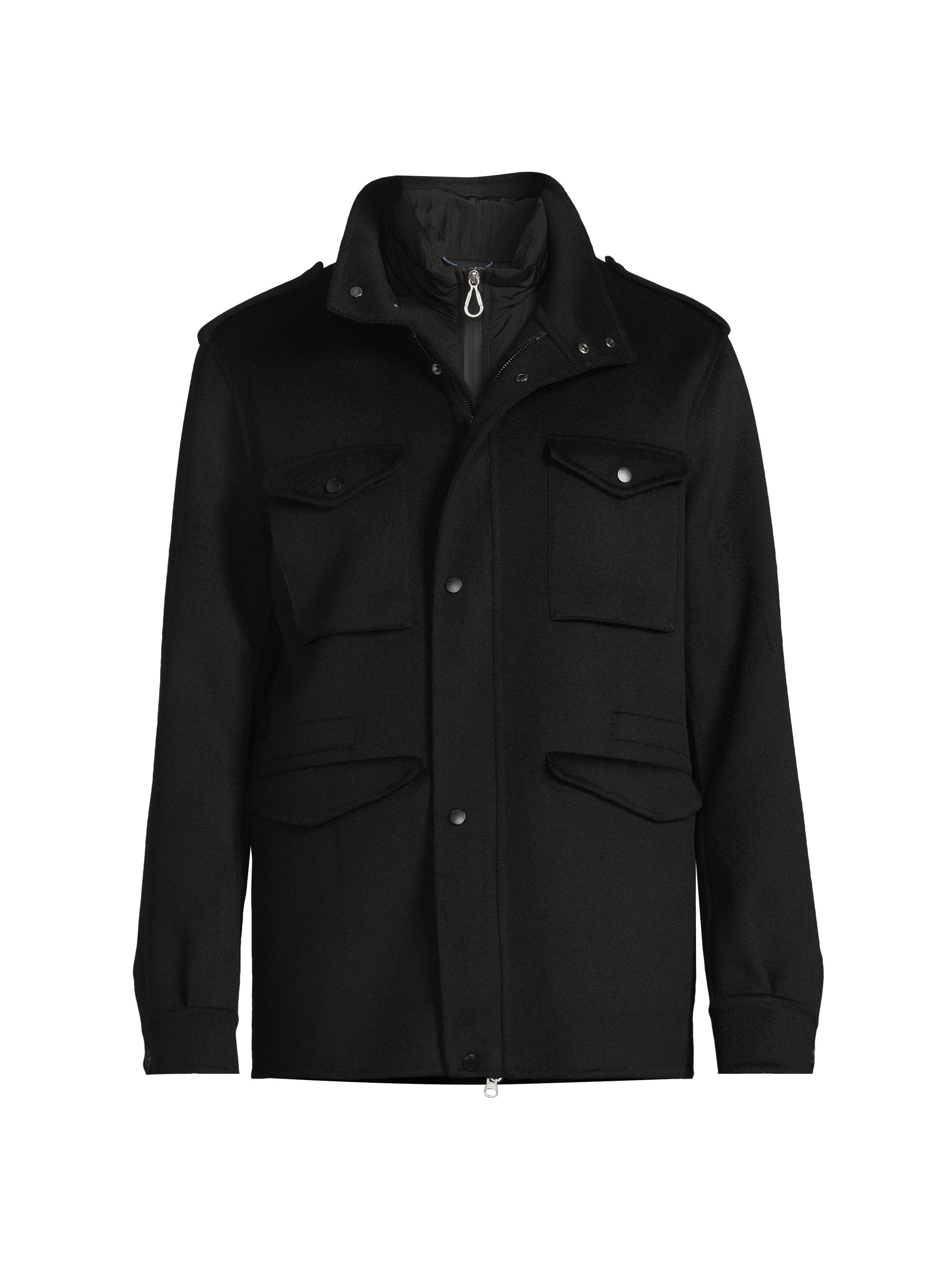 Giorgio Armani Suede Shearling Jacket | Saks Fifth Avenue